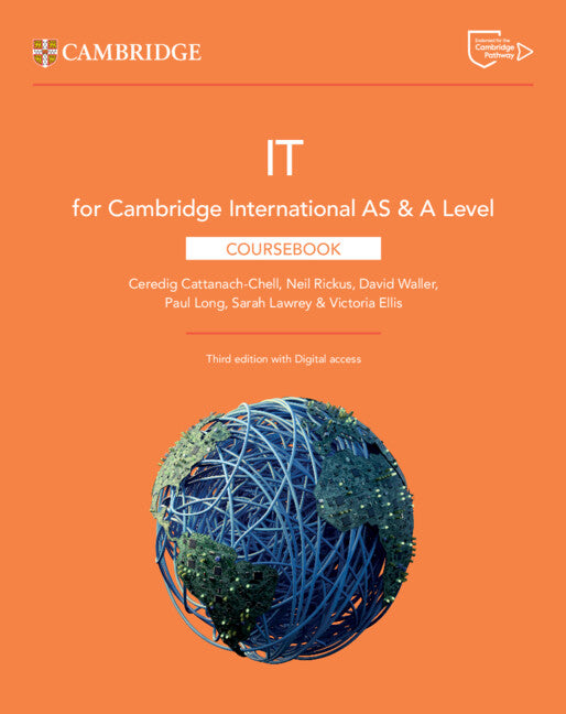 Cover of Cambridge International AS & A Level IT Coursebook with Digital Access (2 Years)