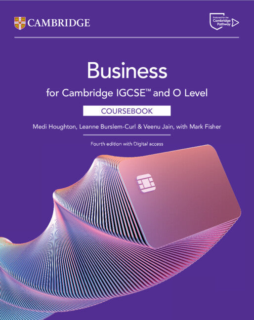 Cover of Cambridge IGCSE™ and O Level Business Coursebook with Digital Access (2 Years) 4th Edition