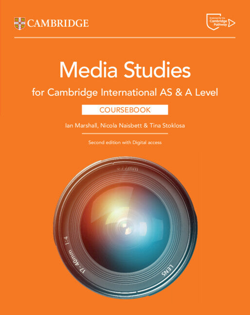 Cover of Cambridge International AS & A Level Media Studies Coursebook with Digital Access (2 Years)
