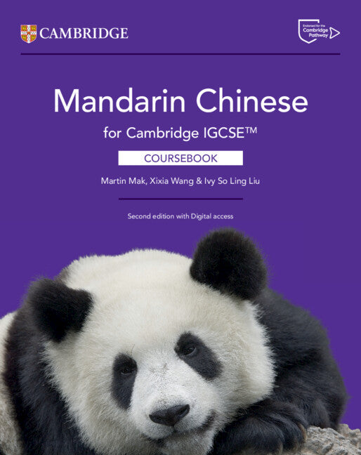 Cover of Mandarin Chinese for Cambridge IGCSE™ Coursebook with Digital Access (2 Years)