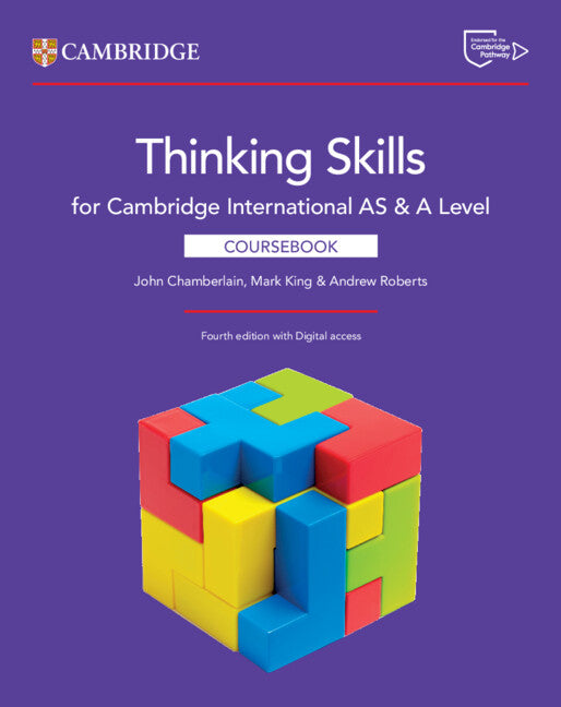 Cover of Cambridge International AS & A Level Thinking Skills Coursebook with Digital Access (2 Years)