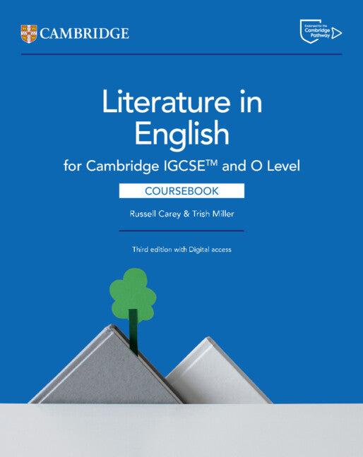 Cover of Cambridge IGCSE™ and O Level Literature in English Coursebook with Digital Access (2 Years)