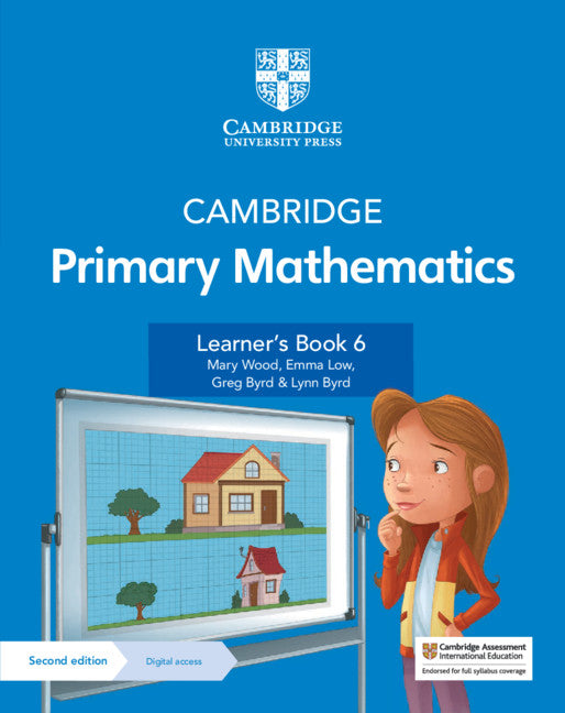 Cover of Cambridge Primary Mathematics Learner's Book 6 with Digital Access (1 Year)
