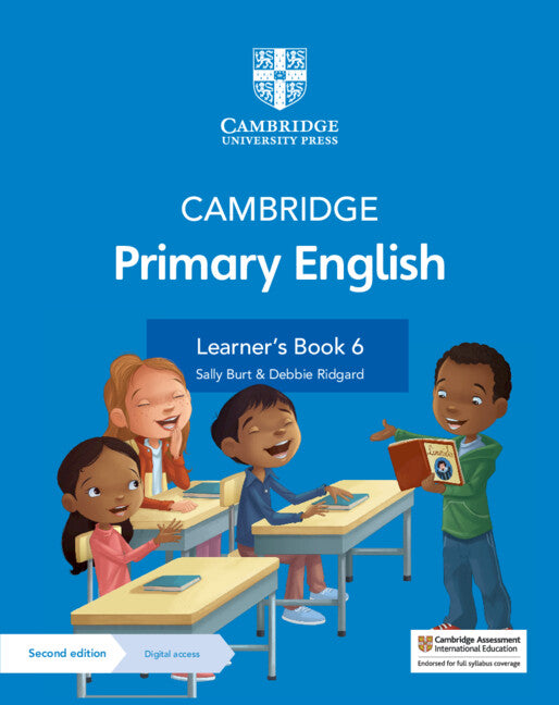 Cover of Cambridge Primary English Learner's Book 6 Second Edition with Digital Access (1 Year)
