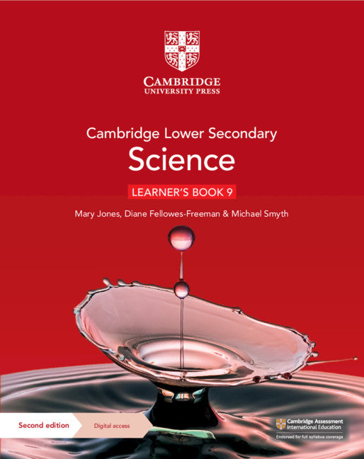 Cover of Cambridge Lower Secondary Science Learner's Book 9 with Digital Access (1 Year)