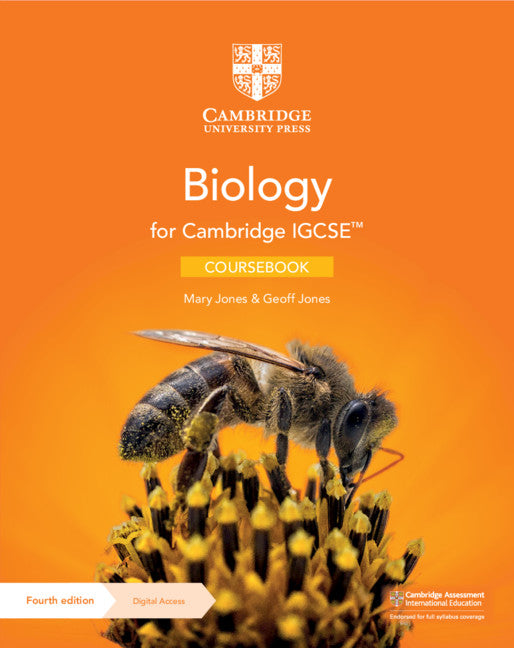 Cover of Cambridge IGCSE™ Biology Coursebook with Digital Access (2 Years)