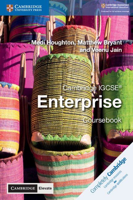 Cover of Cambridge IGCSE® Enterprise Coursebook with Cambridge Elevate Edition (2 Years)