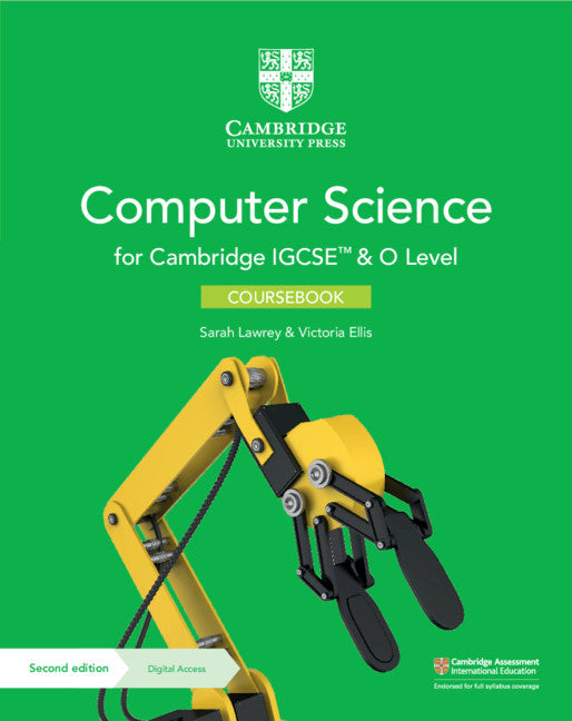 Cover of Cambridge IGCSE™ and O Level Computer Science Coursebook with Digital Access (2 Years)