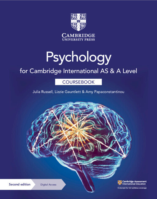 Cover of Cambridge International AS & A Level Psychology Coursebook with Digital Access (2 Years)