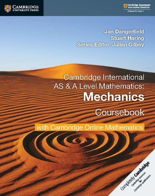 Cover of Cambridge International AS & A Level Mathematics Mechanics Coursebook with Cambridge Online Mathematics (2 Years)