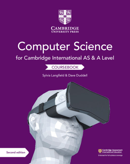 Cover of Cambridge International AS and A Level Computer Science Coursebook