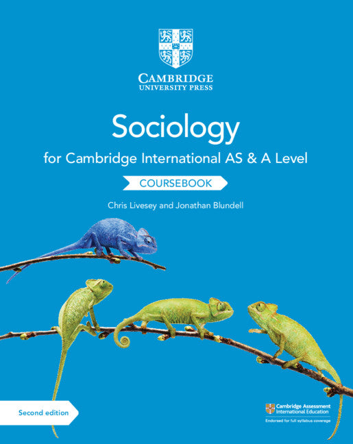 Cover of Cambridge International AS and A Level Sociology Coursebook