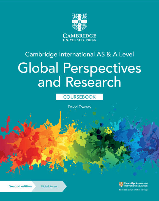 Cover of Cambridge International AS & A Level Global Perspectives & Research Coursebook with Digital Access