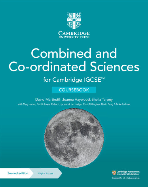 Cover of Cambridge IGCSE™ Combined and Co-Ordinated Sciences Coursebook With Digital Access