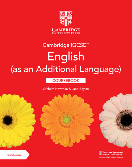 Cover of Cambridge IGCSE™ English (as an Additional Language) Coursebook with Digital Access (2 Years)
