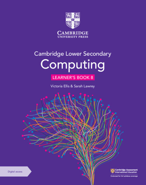 Cover of Cambridge Lower Secondary Computing Learner's Book 8 with Digital Access (1 Year)